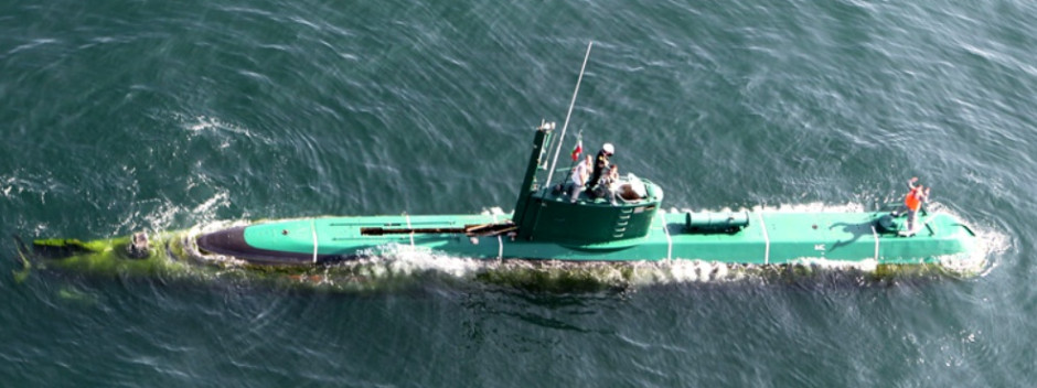 Iranian Navy IS-20 Ghadir Class Midget Submarine