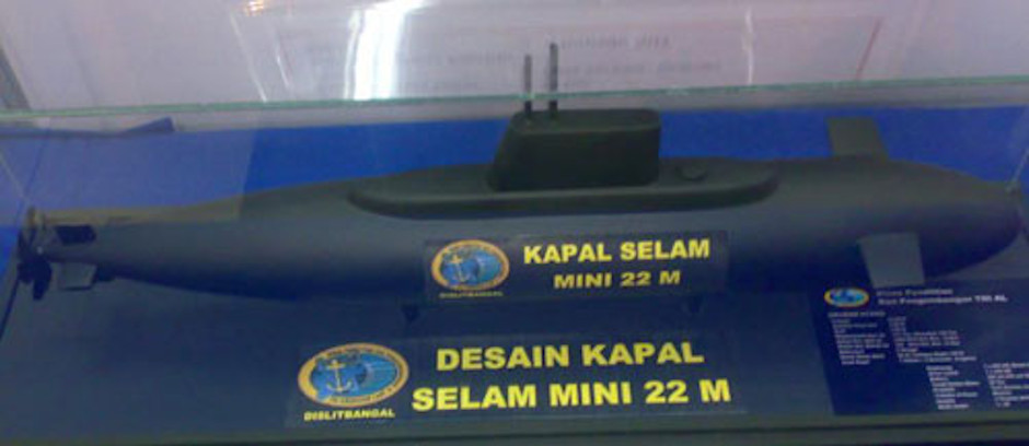 Indonesian Navy's 22m Midget Submarine