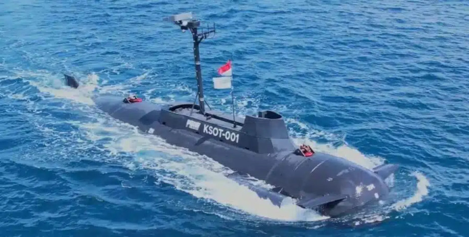 KSOT (Kapal Selam Otonom) underwater drone