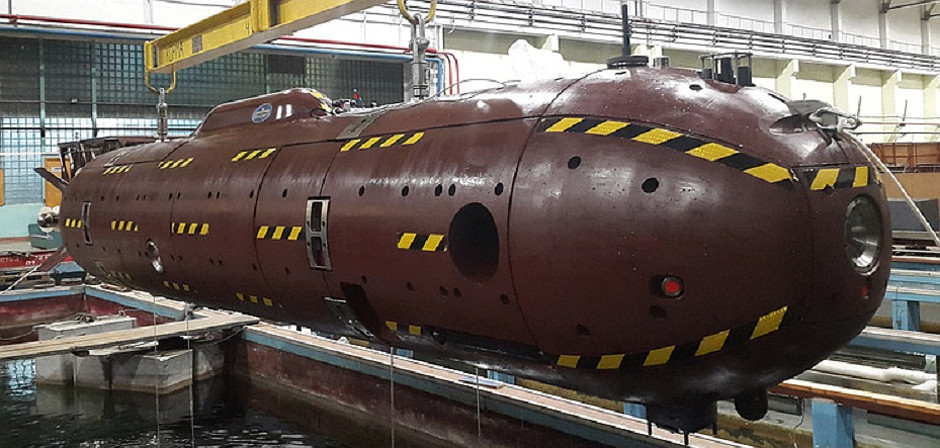 Russian Navy Belgorod Class Submarine, Klavesin-2P-PM AUV