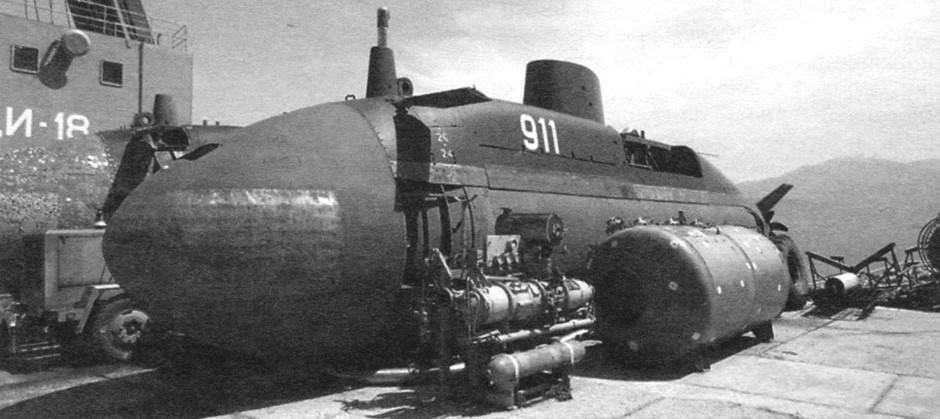 Yugoslavian midget submarines