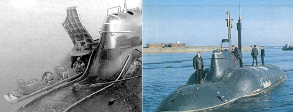 Russian piranha special forces submarine