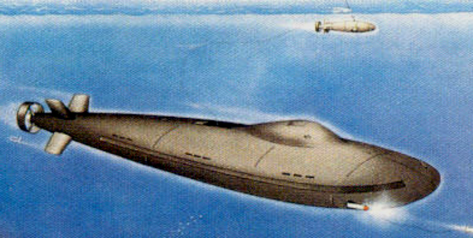 Unbuilt US Navy Spy Submarine Concept - Covert Shores