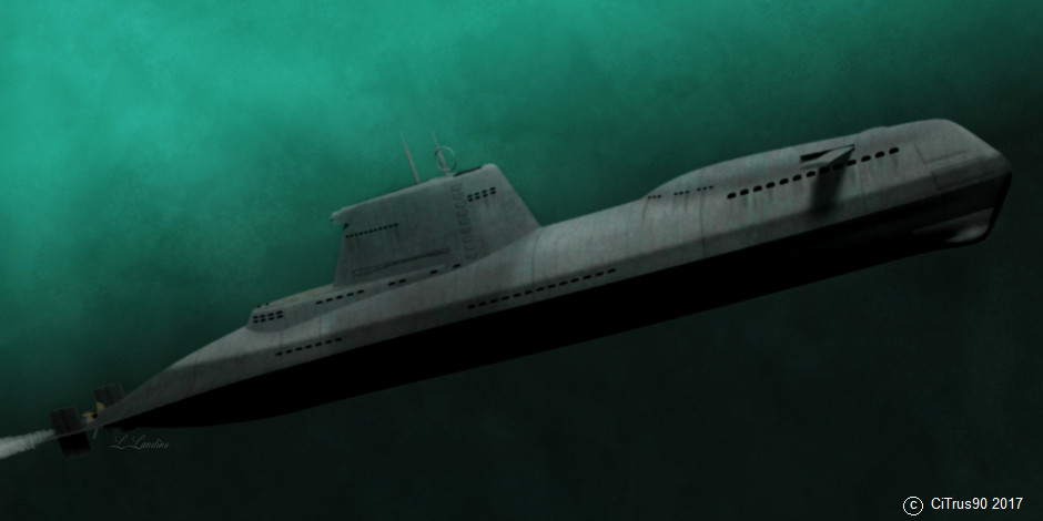 Type-XXIX-H stealth U-boat - Covert Shores