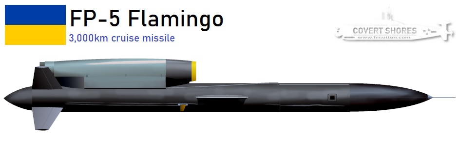 Ukraine’s FP-5 Flamingo Heavy Cruise Missile