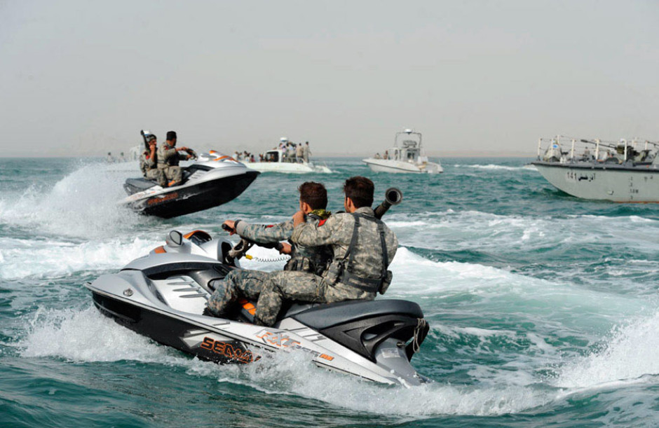 Special Forces jetski