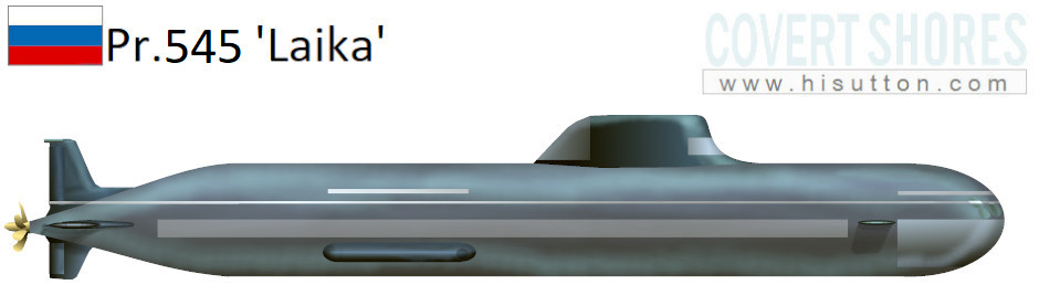 Russian HUSKY Class Submarine - Covert Shores